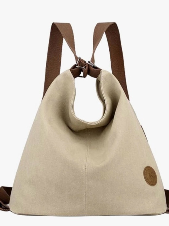 Handbags - Multi ways convertible canvas shoulder bag/ purse /backpack , crossbody NWOT